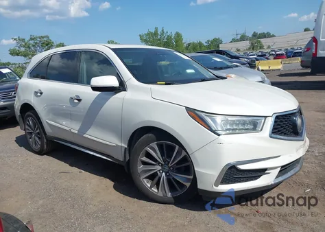 2017 Acura Mdx Technology Package из США, поврежденный, VIN 5J8YD4H53HL006434